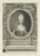 KG 13948
<br/>
Portret: Louise Marie Thérèse Bathilde d'Orléans
<br/>
<em>Le Beau, Pierre Adrien (1744- 19de eeuw)</em>
